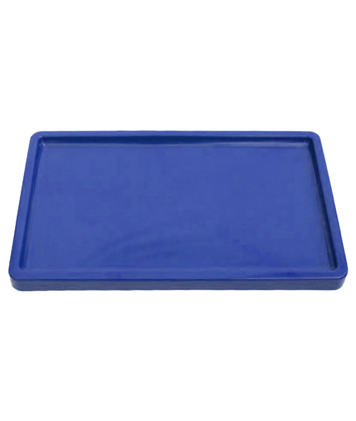 Bandeja de plastico rectangular, diseño, azul, material, Art º png