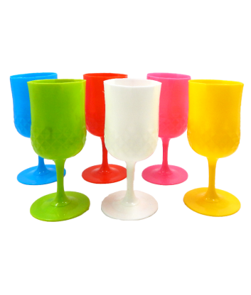 Copas Plásticas Colores Surtidos