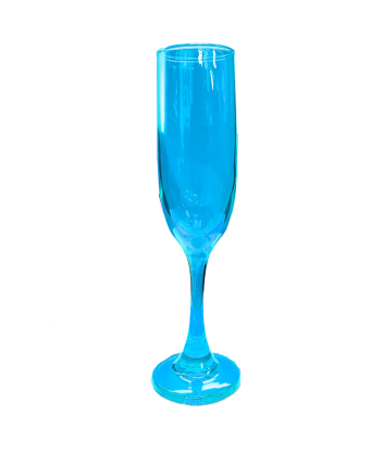 Copa Champagne Azul Trans. x4
