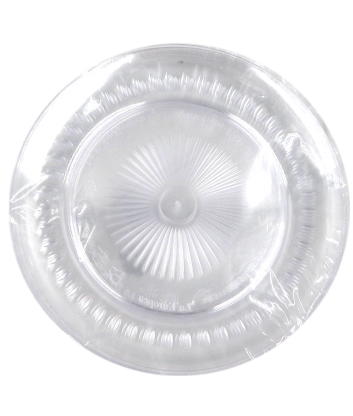 Plato 16 Transparente X10
