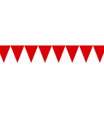 Banderín Cambrela Rojo