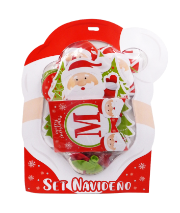 Set Decorativo Santa Claus