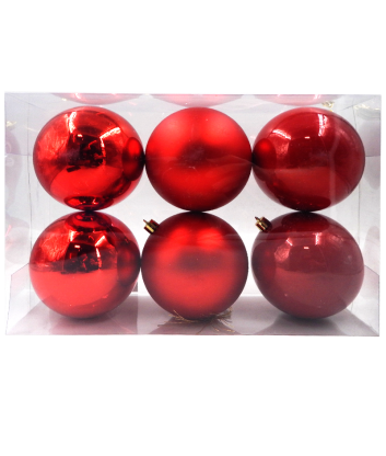 Esferas Rojas x6