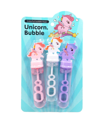 Burbujas Unicornio Blister X3