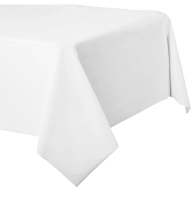 Mantel Blanco en Cambre de 250 cm x 160 cm