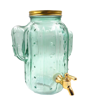 Dispensador Cactus Vidrio 4lt