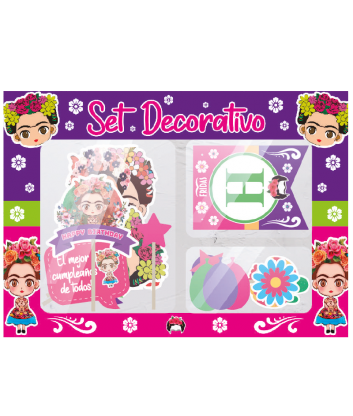 Set Decorativo Frida
