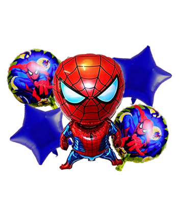 Bouquet Spiderman 5pcs