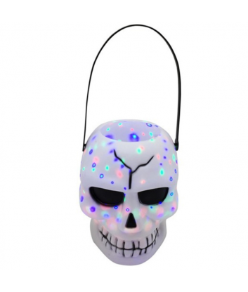 BALDE CRANEO CALAVERA C/LUZ X60B