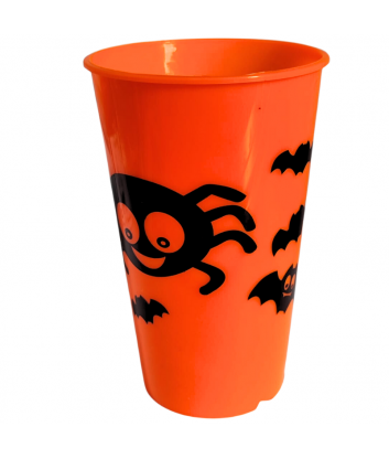 VASO NARANJA HALLOWEEN X480