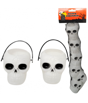 BALDE PEQ CALAVERA C/BLAN X6PCS X120B