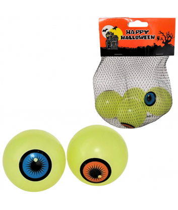 OJO PLASTICO HALLOWEEN X4PCS X240B