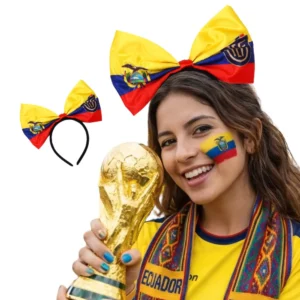 DIADEMA LAZO TRICOLOR ECU XU