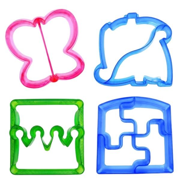 MOLDE PARA PAN 4MODELOS V COLORES XU