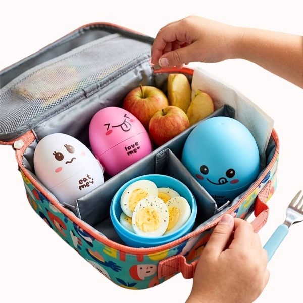 PORTAHUEVOS KAWAII 6 COLORES XU