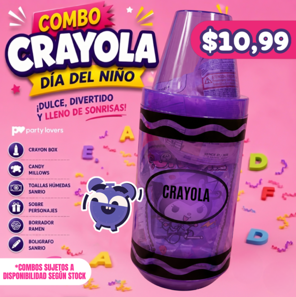 COMBO CRAYOLA NIÑAS