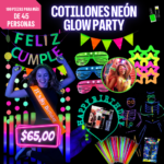COTILLONES NEÓN Glow Party
