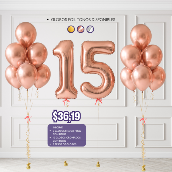 PARTY BOUQUET CON HELIO