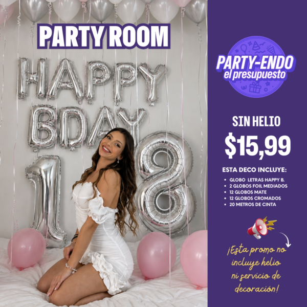 SET PARTY ROOM SIN HELIO