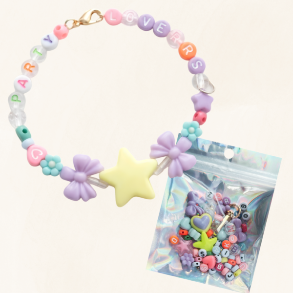 CHRAMS: SET CUENTAS COLORES + BROCHE XU