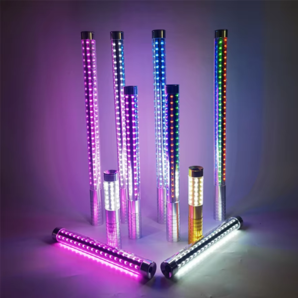 LAMPARA LUZ VIOLETA PLATA  35CM APROX.