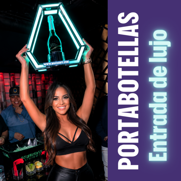 PORTABOTELLA C/ILUMINACION