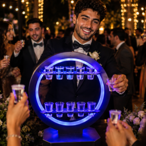 EXHIBIDOR SHOTS LED LUCES