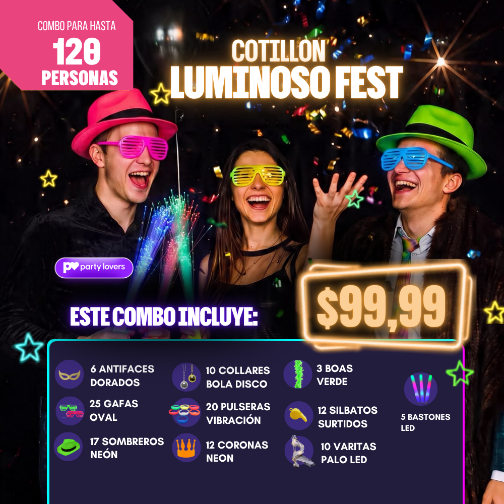 COTILLÓN: LUMINOSO FEST