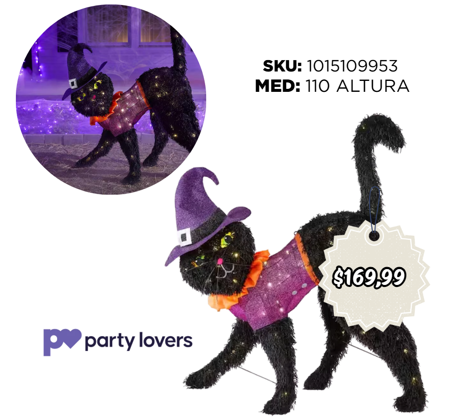 ANIMATRONIC GARTO NEGRO