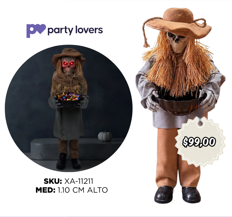 ESPANTAPAJAROS PEQUEÑO ANIMATRONIC XU X4B