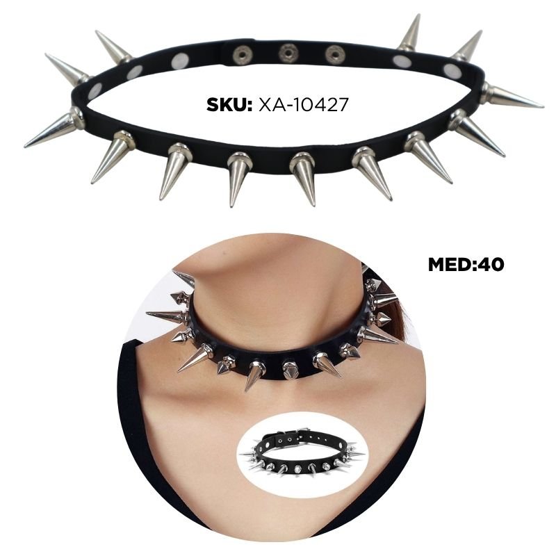 COLLAR NEGRO PUAS PEQUEÑO XU X464B