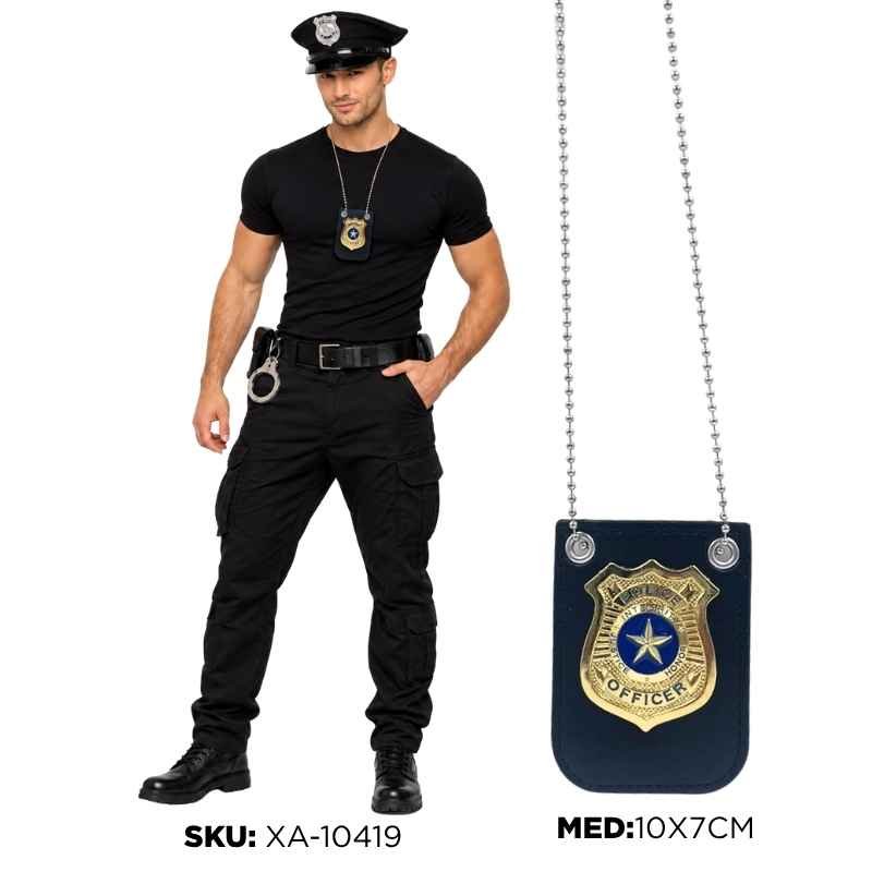 PLACA POLICIAL XU X600B