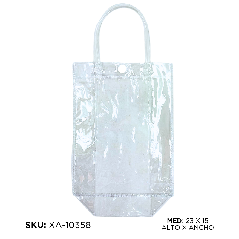 BOLSA TRANSP. 15X16X7CM PEQ. X1500B