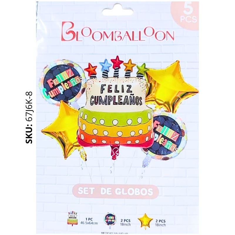 BOUQUET PASTEL F/C ESTRELLA DORADA X5PZS