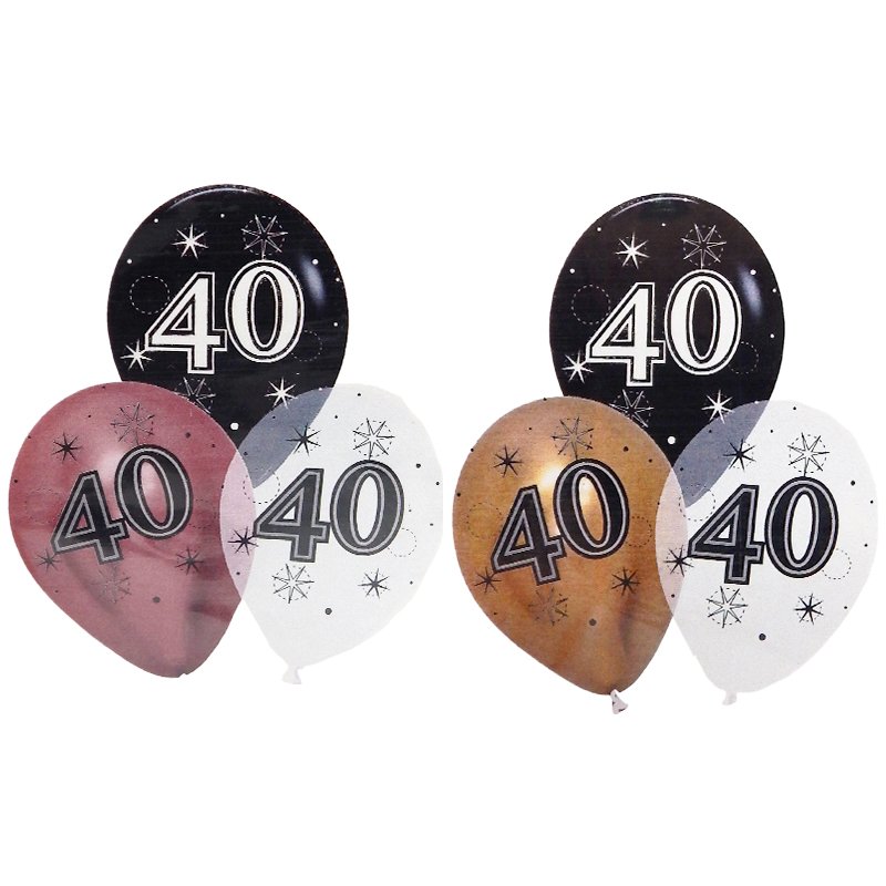 BOUQUETE CROM 40 AÑOS 10PCS