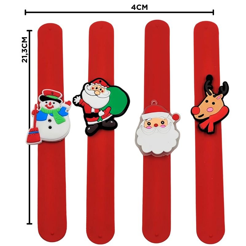BRAZALETE NAVIDEÑO/PERSONAJES XU X1200B