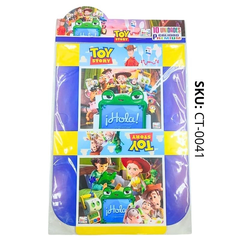 CAJA TORTA TOY STORY X10PCS