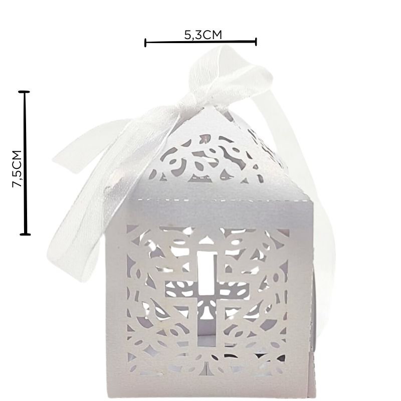 CAJA TRO. BLANCA C/CRUZ X12PCS X120B