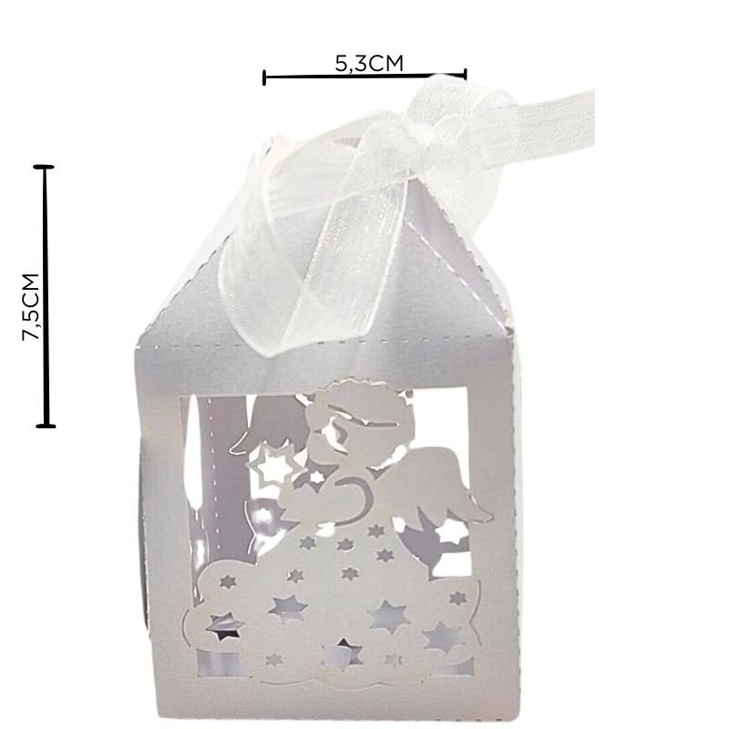 CAJA TRO. BLANCA PEQ C/ANGEL X12 X120B