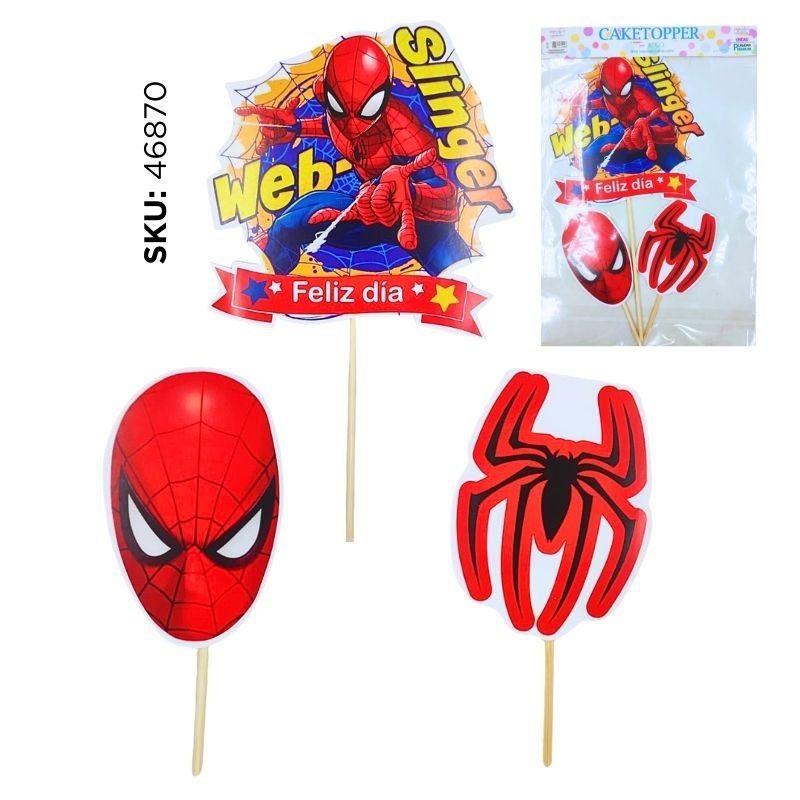 CAKE TOPPER SPIDERMAN