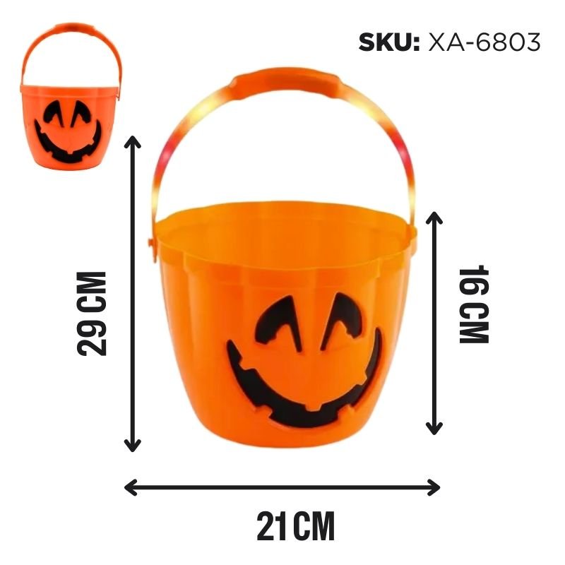 CALABAZA GDE HALLOWEEN C/LUZ BX80