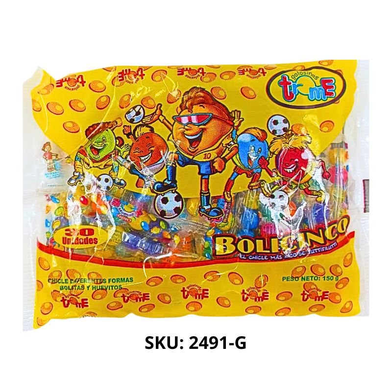 CHICLE TROME BOLICINCO150G X CJA 30