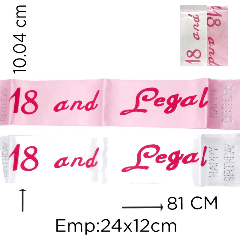 CINTA 18 AND LEGAL H/BIRTHDAY