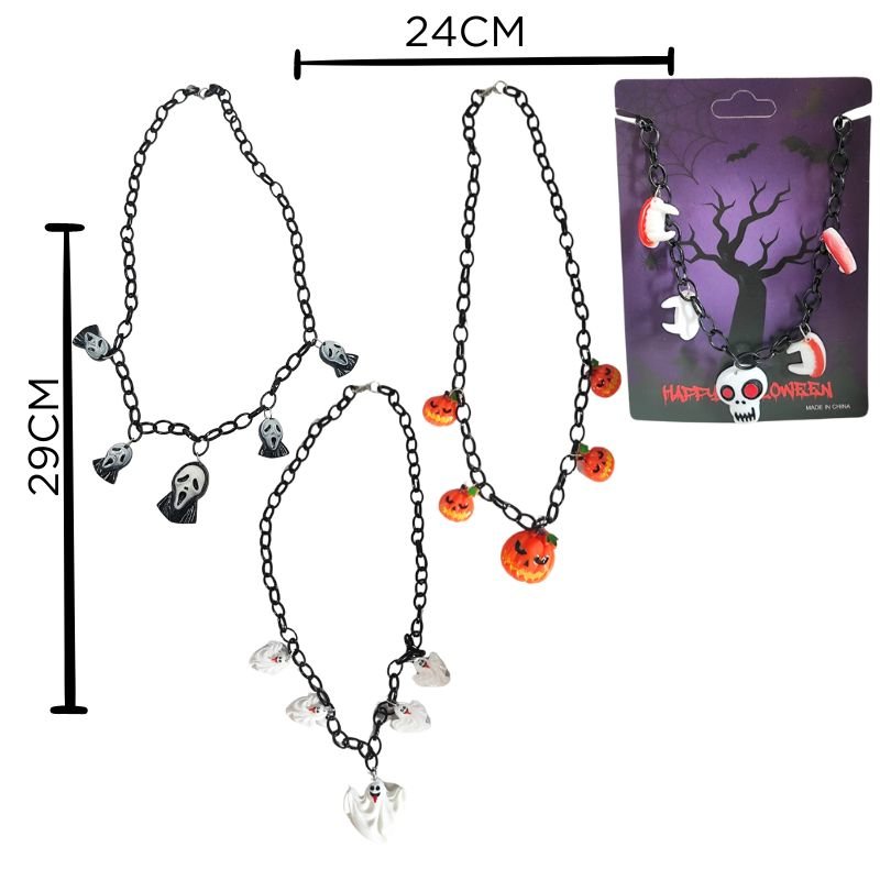 COLLAR HALLOWEN 4/MODELOS XU X12PAQ