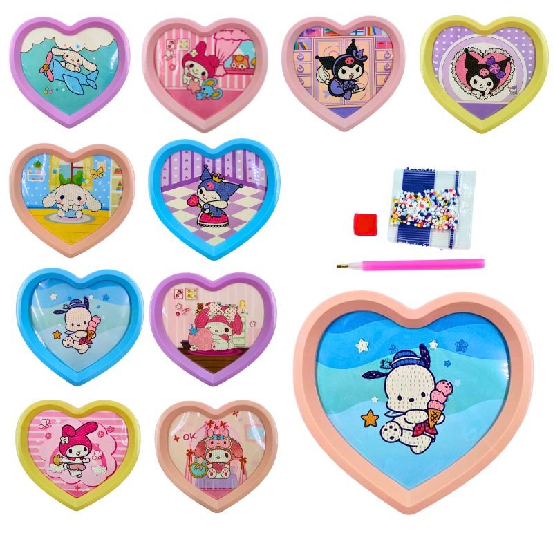 CORAZON PEGATINA SANRIO CX12