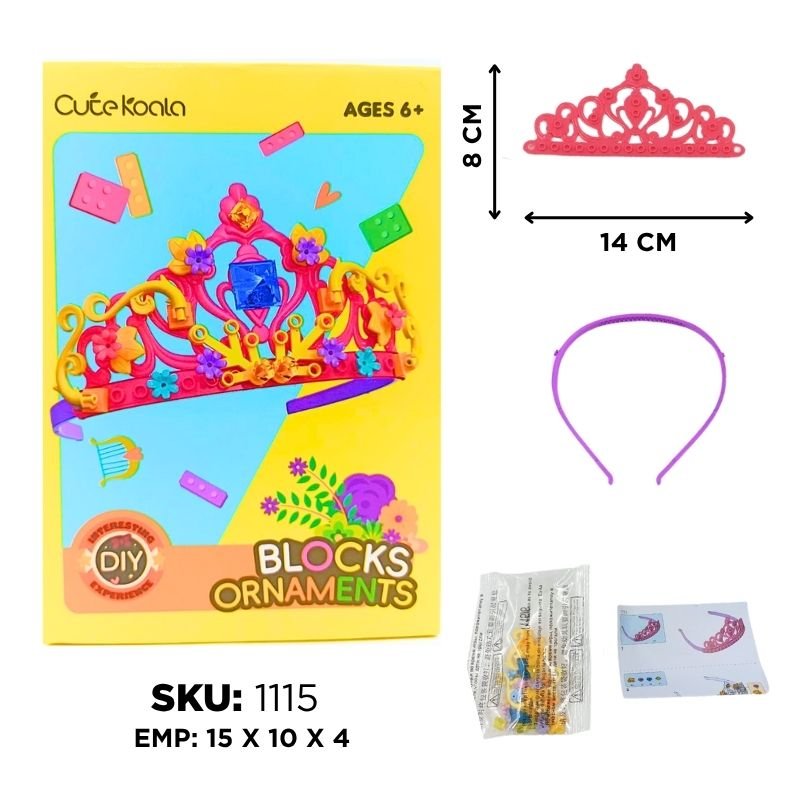 CORONA LEGO PRINCESA ROSA 29PCS BX320