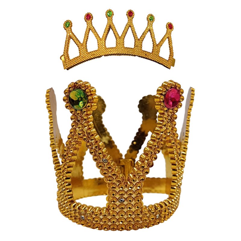 CORONA REINA DORADA