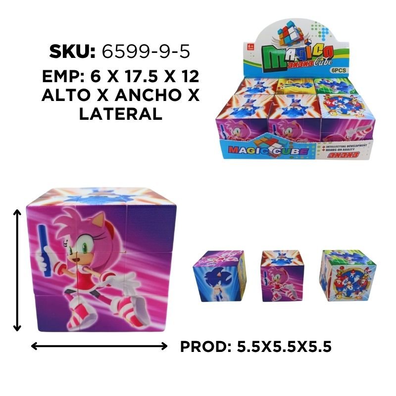 CUBO PUZZLE SONIC XU CX6 BX360