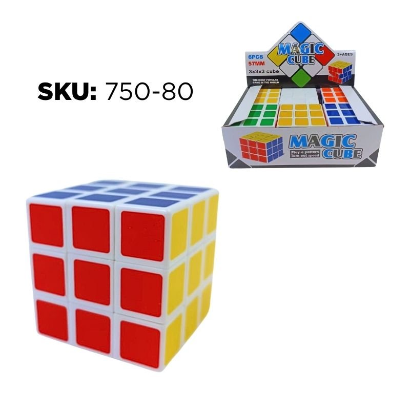 CUBO RUBIKS 5.7CM XU CX6 BX48