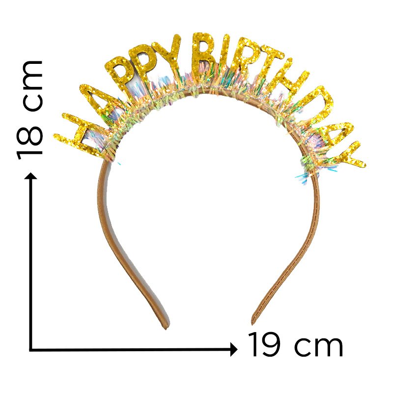 DIADEMA H/BIRTH. DOR. ESC. X600B